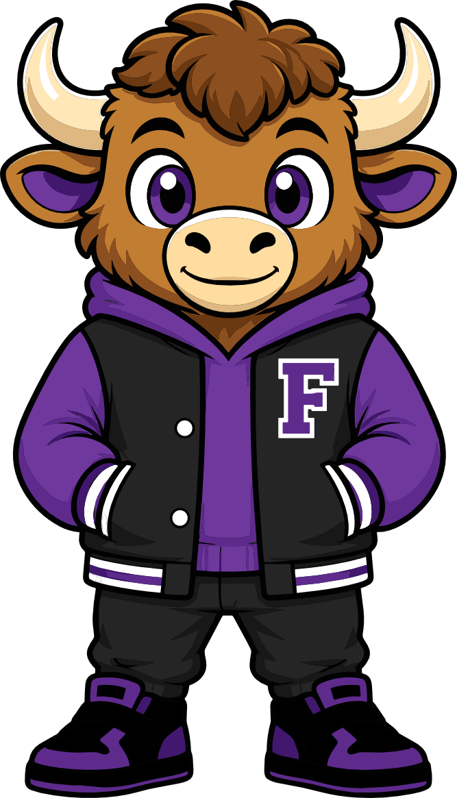Faced Creations bison mascot